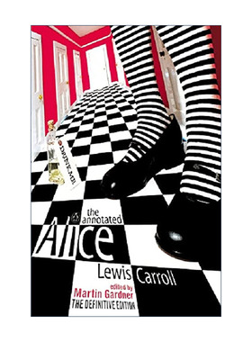 英文原版 The Annotated Alice 爱丽丝梦游仙境 注释本 马丁·加德纳编 英文版 进口英语原版书籍