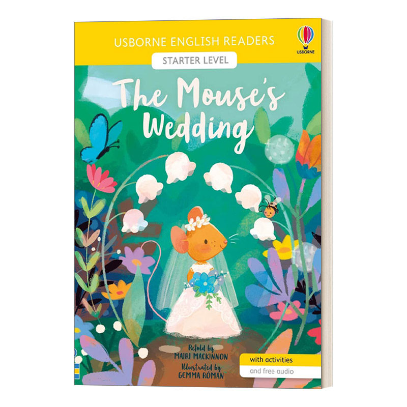 英文原版 english readers starter level 1 the mouses wedding