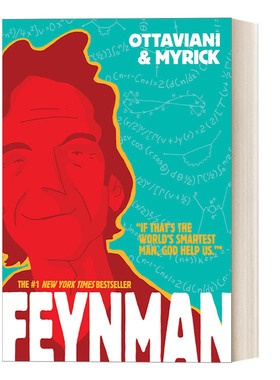 英文原版 Feynman 费曼 传记 全彩漫画 英文版 进口英语原版书籍