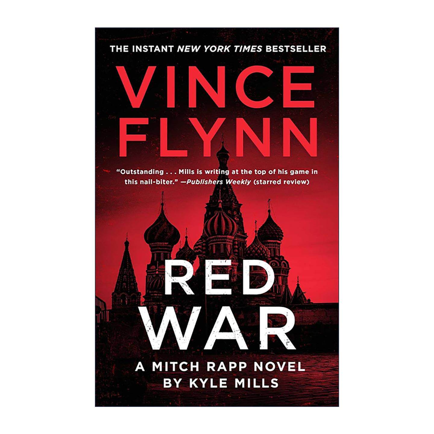 英文原版 Red War 赤色交锋 探员米奇拉普系列 英文版 进口英语原版书籍