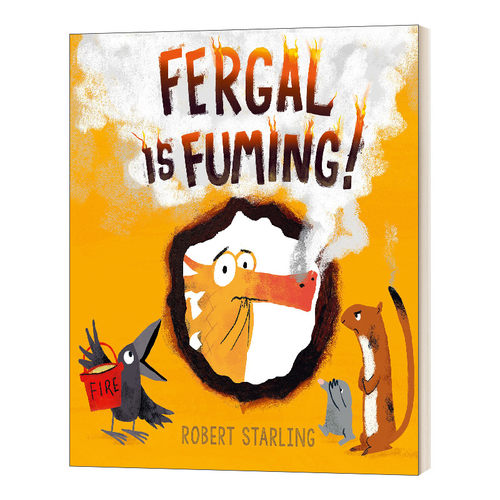 英文原版绘本 Fergal is Fuming 费加尔气得冒烟了 英文版 进口英语原版书籍