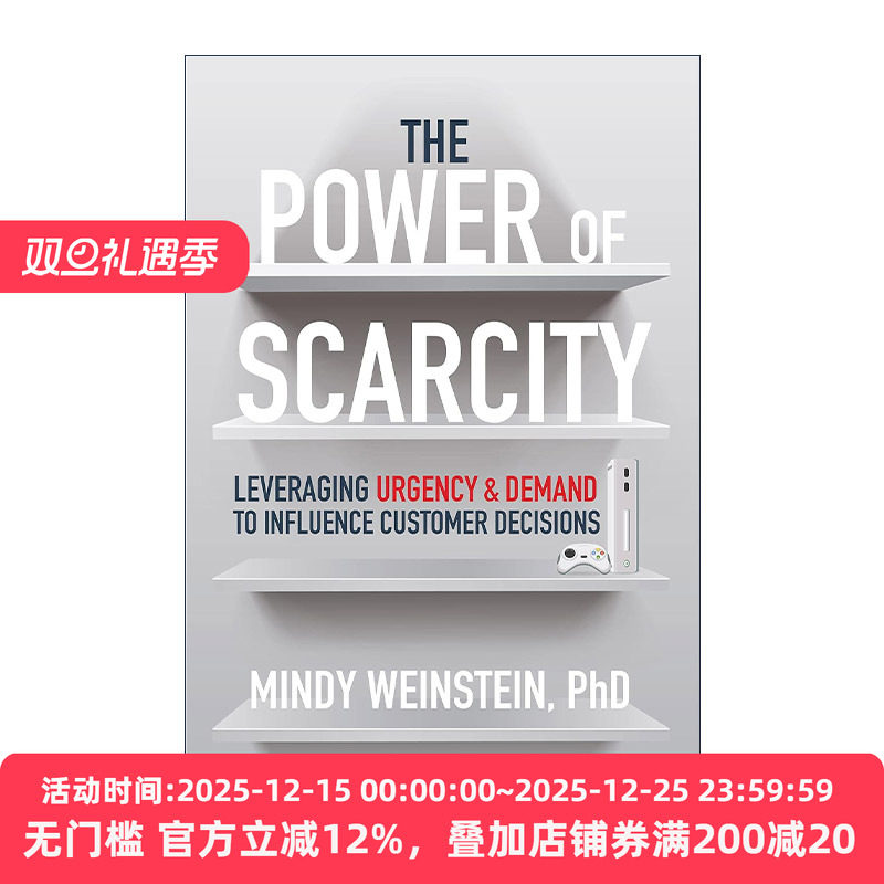 英文原版 The Power of Scarcity 稀缺策略 精装 Mindy Weinstein 英文版 进口英语原版书籍