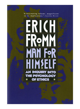 英文原版 Man for Himself 自我的追求 伦理学的心理学探究 英文版 进口英语原版书籍