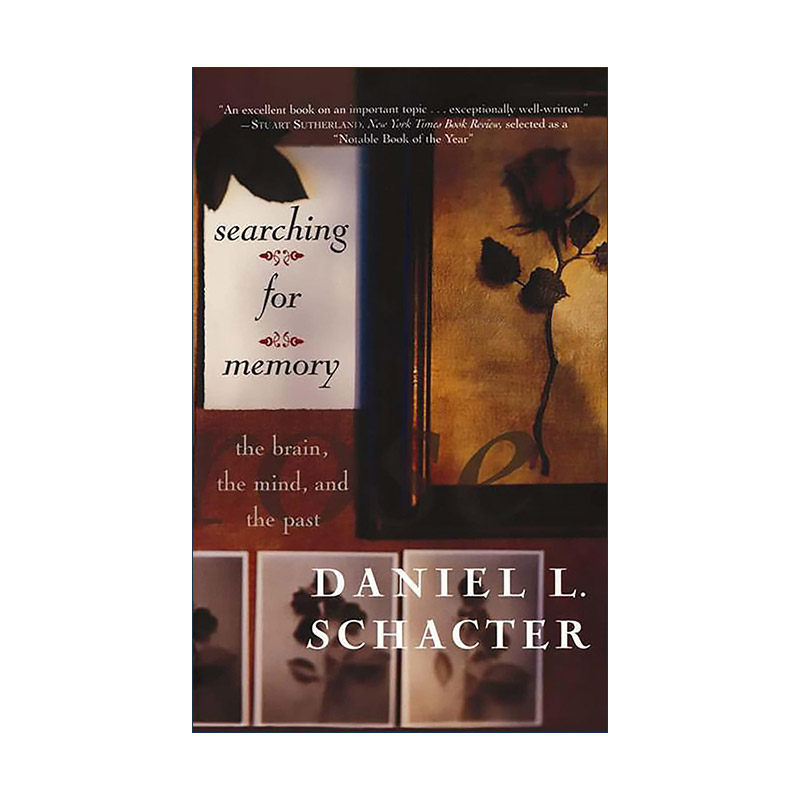 英文原版Searching For Memory找寻逝去的自我 大脑 心灵和往事的记忆 哈佛大学心理学教授兼主任美国科学院院士Daniel L.Schacter
