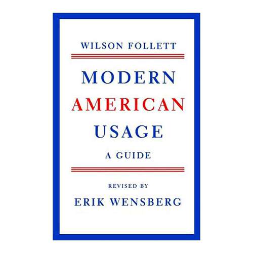 英文原版 Modern American Usage 现代美式英语用法指南 英文版 进口英语原版书籍