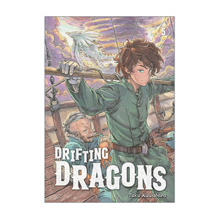英文原版 Drifting Dragons 5 空挺Dragons 猎龙飞船5 同名动漫漫画 桑原太矩 英文版 进口英语原版书籍