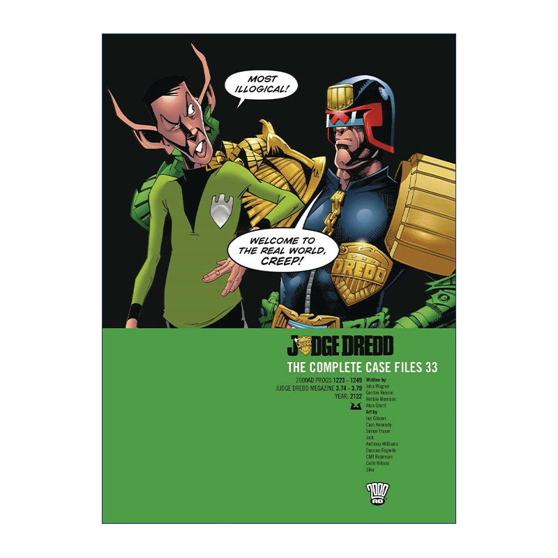 英文原版 Judge Dredd Case Files 33 特警判官 漫画合集33 英文版 进口英语原版书籍