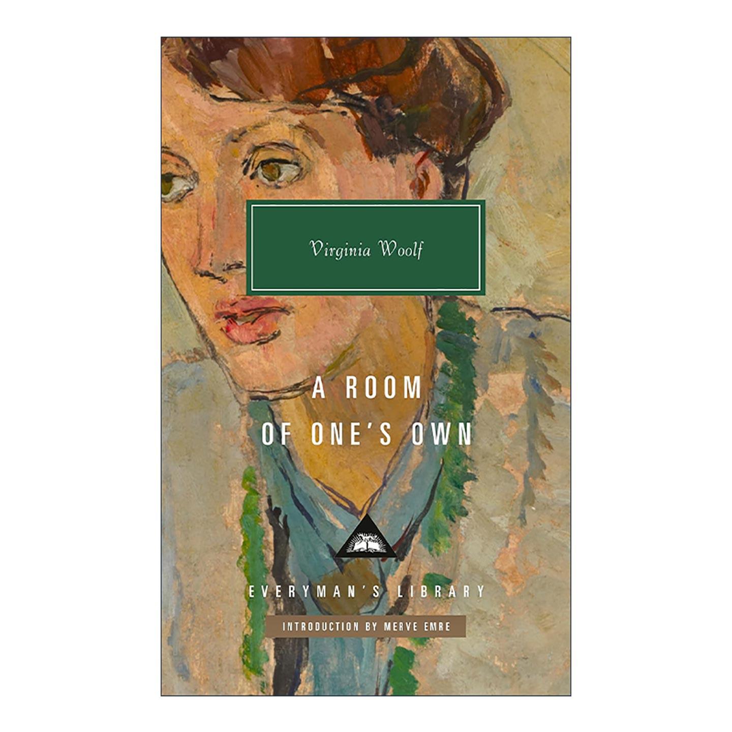 英文原版 A Room of One's Own 一间只属于自己的房间 人人图书馆当代经典系列 弗吉尼亚·伍尔夫 精装 英文版 进口英语原版书籍