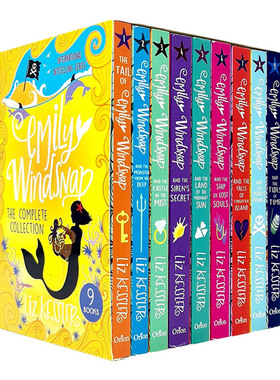 美人鱼艾米丽 9册装 Emily Windsnap 9 Copy Slipcase 英文原版儿童读物 进口英语书籍