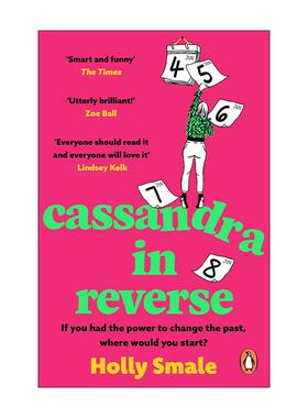 英文原版 Cassandra in Reverse 从头再来的卡珊德拉 Holly Smale 畅销浪漫小说 瑞希威瑟斯彭读书会荐书 英文版进口英语原版书籍