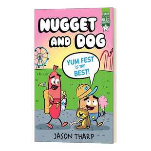 努格特和狗 好吃的节日 Nugget and Dog: Yum Fest Is the Best! 英文原版儿童分级阅读 漫画版  Ready-to-Read Graphics Level 2