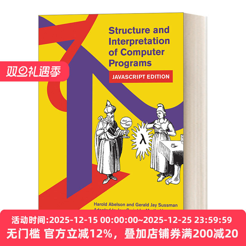 英文原版 Structure and Interpretation of Computer Programs 计算机程序的构造和解释 Harold Abelson 英文版 进口英语原版书籍