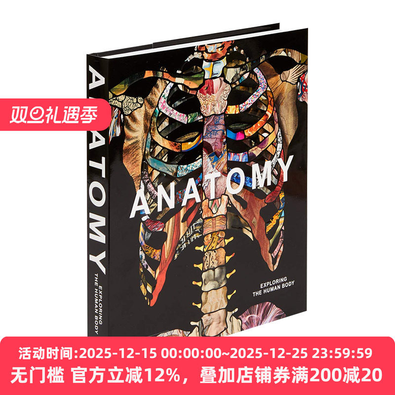 解剖学 探索人体 英文原版健康类 Anatomy Exploring the Human Body  艺术绘画与医学展现 精装 Phaidon 英文版进口英语书籍