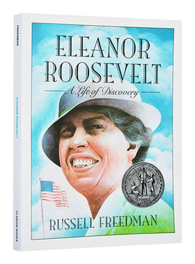 艾琳娜罗斯福 生命的发现 Eleanor Roosevelt A Life of Discovery 纽伯瑞银奖 英文原版儿童文学读物 进口中小学英语课外阅读书籍