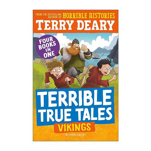 英文原版 Terrible True Tales Vikings 糟糕又真实的故事 维京人 Terry Deary 英文版 进口英语原版书籍