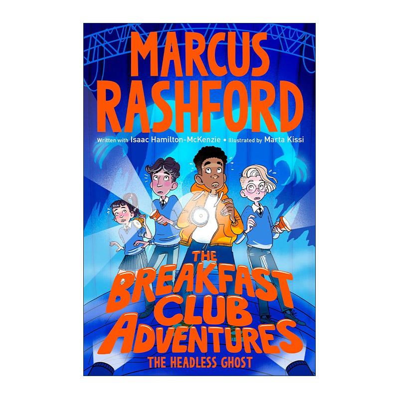 英文原版 The Breakfast Club Adventures The Headless Ghost 早餐俱乐部 无头幽灵 儿童友谊冒险章节桥梁书 进口英语原版书籍