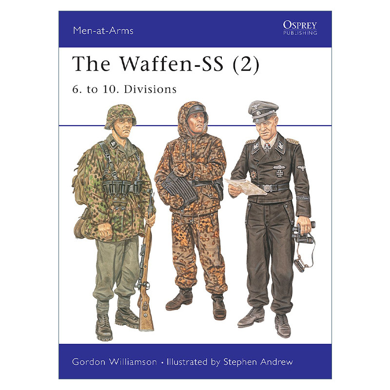 英文原版 The Waffen-SS 2 二战德国党卫军 第6-10师 历史上的军队系列 英文版 进口英语原版书籍