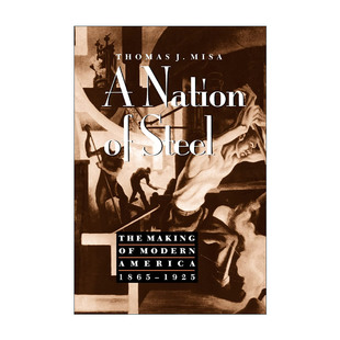 Misa Nation 钢铁之国 Steel 英文原版 1925年间现代美国 英文版 Thomas 工业科技历史 形成 书籍 进口英语原版 1865