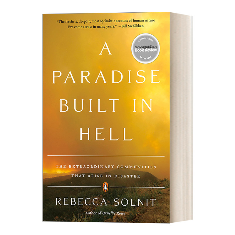 英文原版 A Paradise Built in Hell 从地狱中构建出天堂 大灾难中诞生的独特社区 斯坦福大学暑假书单 Rebecca Solnit 英文版