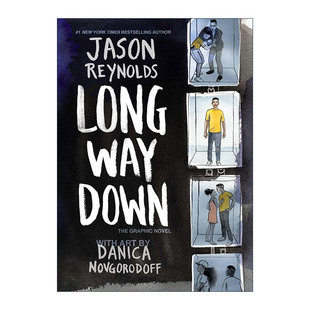 英文原版 Long Way Down 长路漫漫 图像小说 2018纽伯瑞银奖 2018普林兹银奖 英文版 进口英语原版书籍
