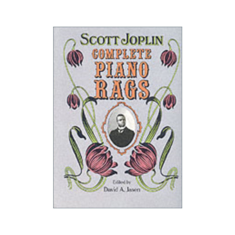 英文原版 Complete Piano Rags Dover Classical Piano Music 拉格泰姆钢琴曲全集 Scott Joplin 英文版 进口英语原版书籍
