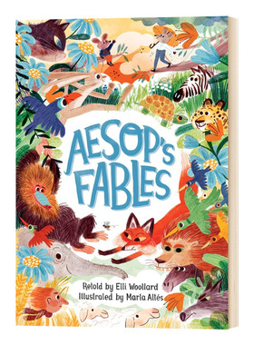 Aesop’s Fables 伊索寓言 Marta Altes 英文原版儿童文学 故事书 进口英语名家绘本书籍