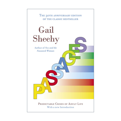 英文原版 Passages 通道 成人生活中可预见的危机 Gail Sheehy 英文版 进口英语原版书籍