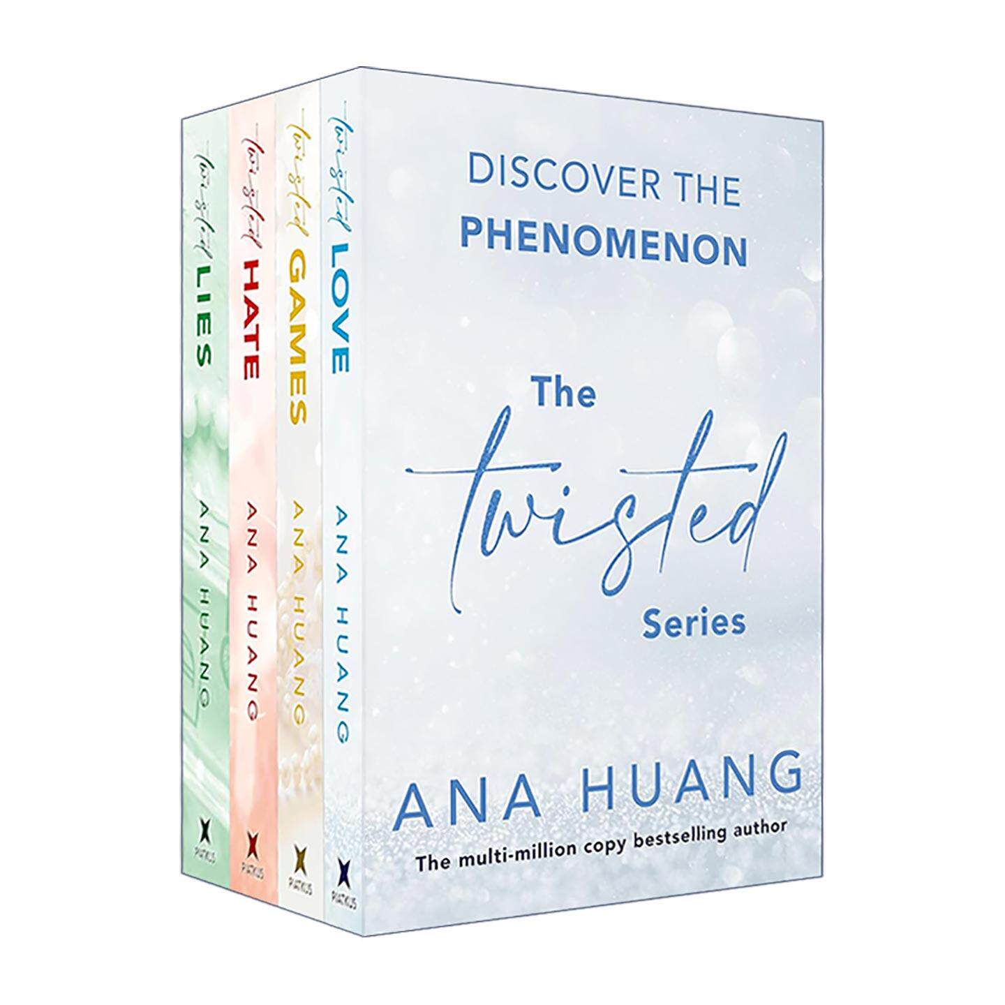 英文原版 Twisted Series 4-Book Boxed Set 扭曲系列小说四册盒装Ana Huang 英文版 进口英语原版书籍