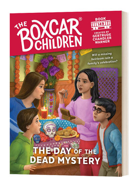 The Day of the Dead Mystery 死亡之日之谜 棚车少年系列149 The Boxcar Children Mysteries 精装 英文原版儿童读物书籍