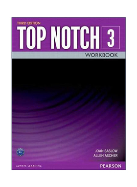 英文原版 Top Notch (3E) 3 Workbook 英文版 进口英语原版书籍