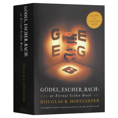 哥德尔 埃舍尔 巴赫 集异璧之大成 Godel Escher Bach An Eternal Golden Braid 英文原版哲学 英文版进口英语书籍