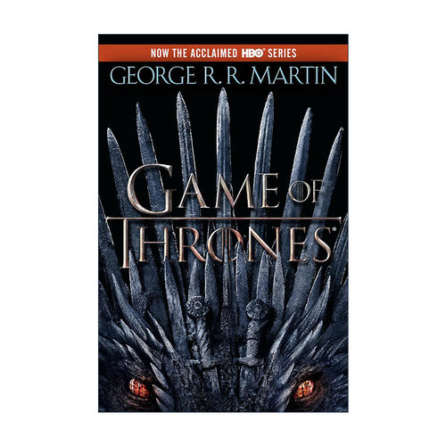 英文原版 A Game of Thrones HBO Tie-in Edition 冰与火之歌1 权力的游戏 电视剧版英文版 进口英语原版书籍
