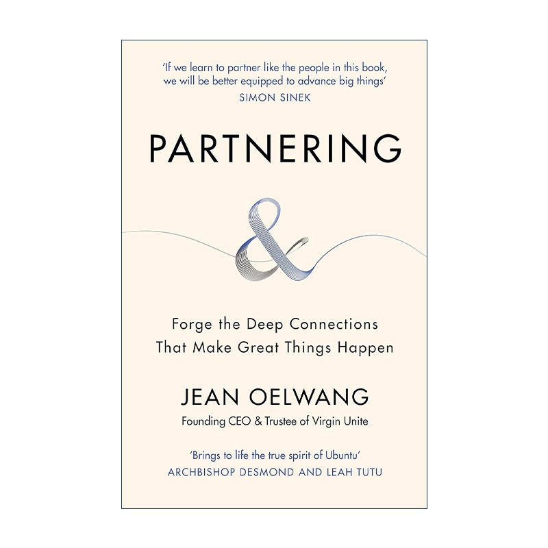 英文原版 Partnering 伙伴关系 建立深厚的联系 让伟大的事情发生 吉恩?奥勒旺 维珍联合总裁 英文版 进口英语原版书籍