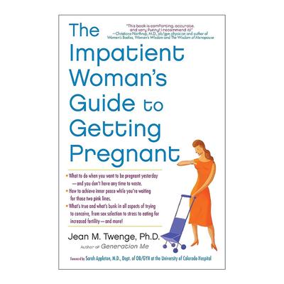 英文原版 The Impatient Woman's Guide to Getting Pregnant 快速怀孕指南 英文版 进口英语原版书籍