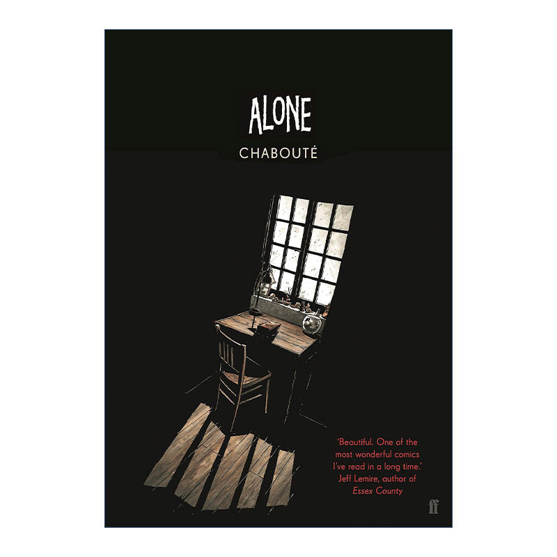 英文原版 Alone 灯塔 克里斯多夫·夏布特图像小说 英文版 进口英语原版书籍
