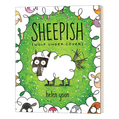 英文原版绘本 Sheepish Wolf Under Cover 有点像羊的狼 4-6岁精装绘本 英文版 进口英语原版书籍
