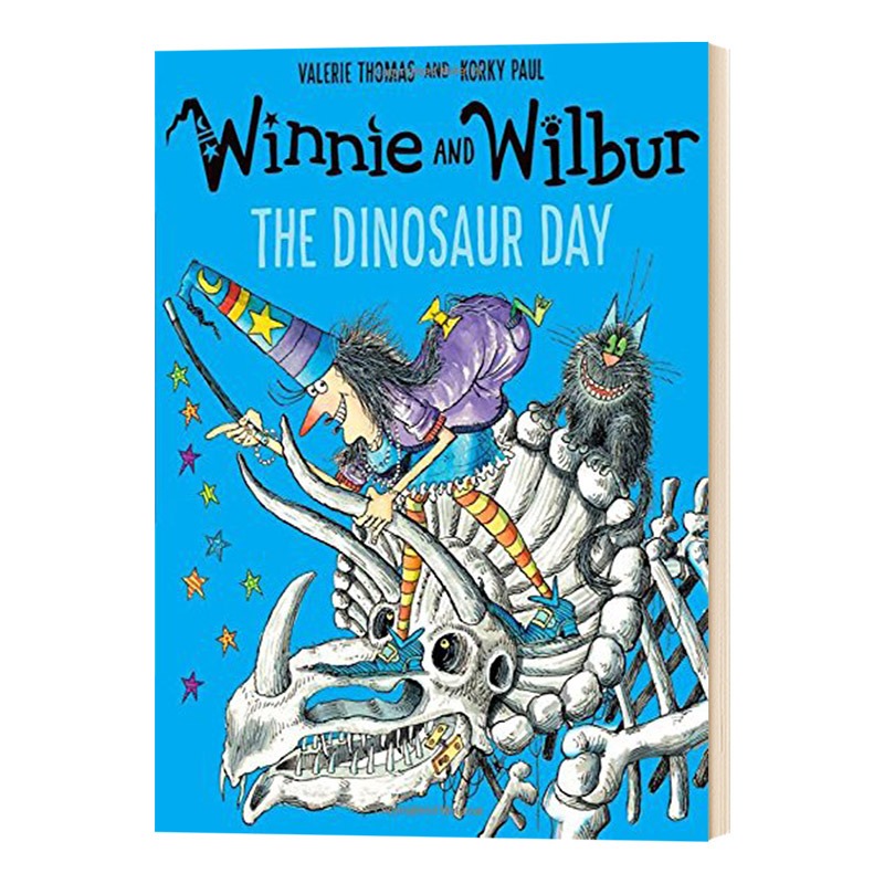 英文原版 Winnie and Wilbur The Dinosaur Day 女巫温妮与黑猫威尔伯 恐龙日 儿童魔法主题绘本 英文版 进口英语原版书籍