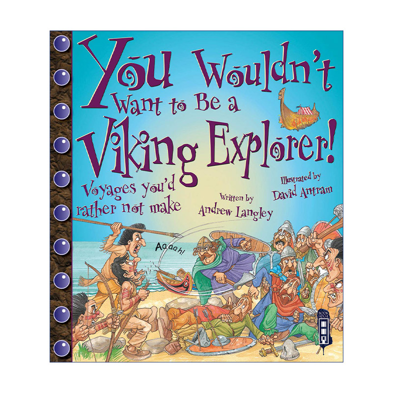 英文原版 You Wouldn't Want to Be An Anglo Saxon Peasant 千万不要成为盎格鲁 撒克逊农民 儿童人文历史科普 进口英语原版书籍