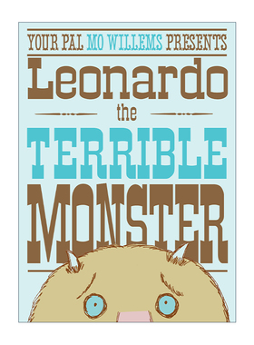 Leonardo the Terrible Monster 可怕的怪物列奥纳多 精装爆笑校园友谊故事Elephan