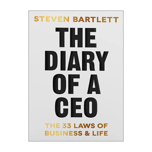 英文原版 The Diary of a CEO 首席执行官日记 商业和生活的33条法则 创业 精装 Steven Bartlett 英文版 进口英语原版书籍