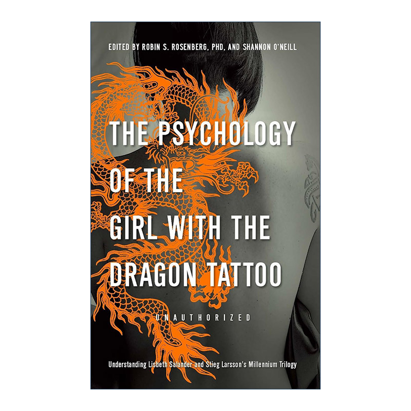 英文原版 The Psychology of the Girl with the Dragon Tattoo 龙文身的女孩心理学分析 英文版 进口英语原版书籍