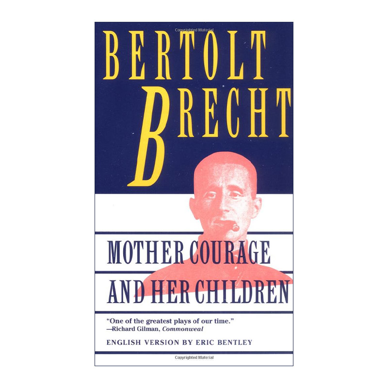 英文原版 Mother Courage and Her Children 大胆妈妈和她的孩子们 戏剧 Bertolt Brecht布莱希特 英文版 进口英语原版书籍 书籍/杂志/报纸 文学小说类原版书 原图主图