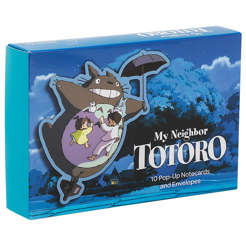 My Neighbor Totoro 英文原版 宫崎骏 龙猫10张立体卡片与信封电影周边书 吉卜力工作室 英文版 进口原版英语书籍