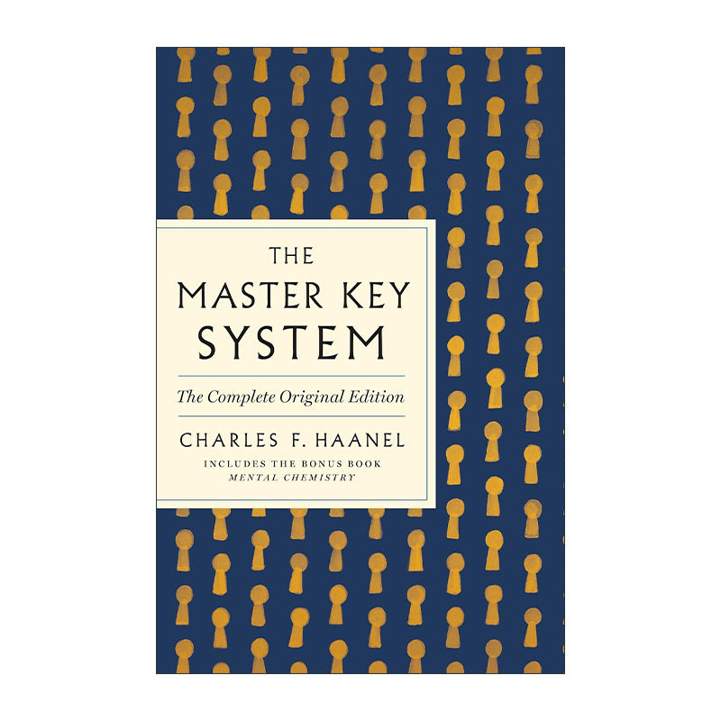 英文原版 The Master Key System 世界上神奇的24堂课 人生指南系列 英文版 进口英语原版书籍