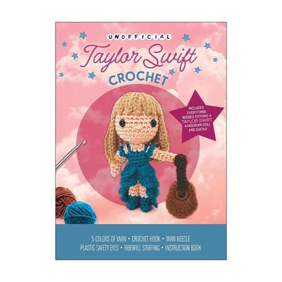 英文原版 Unofficial Taylor Swift Crochet Kit 非官方的泰勒斯威夫特钩针套装 手工艺休闲爱好 英文版 进口英语原版书籍