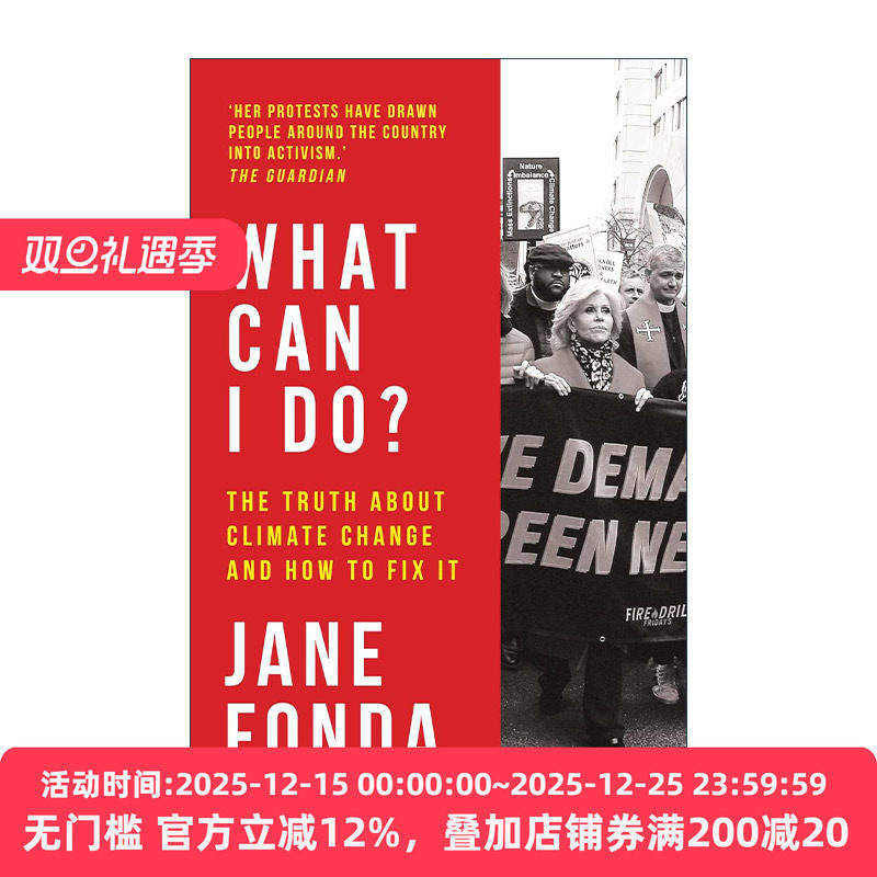 英文原版 What Can I Do 我能做些什么 关于环境恶化的真相以及拯救方式 奥斯卡影后简·方达的倡议书 英文版 进口英语原版书籍
