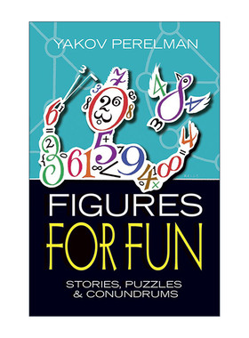 英文原版 Figures for Fun 趣味数学谜题 国际象棋 幻方 趣味物理学作者Yakov Perelman别莱利曼 英文版 进口英语原版书籍