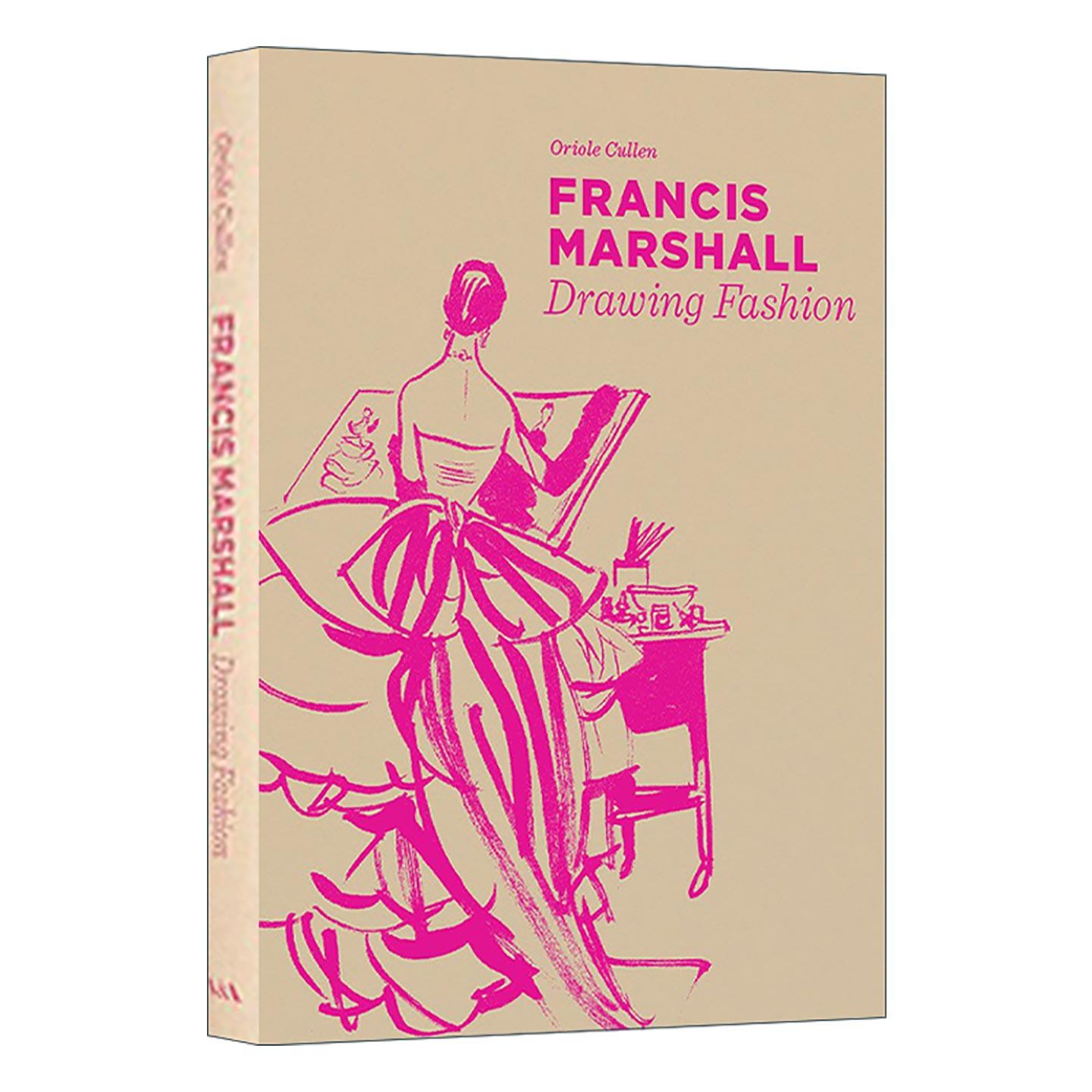 英文原版 Francis Marshall Drawing Fashion 弗朗西斯马歇尔 素描时尚时装设计 英文版 进口英语原版书籍