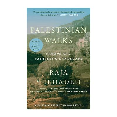 英文原版 Palestinian Walks 漫步巴勒斯坦 记录一片正在消失的风景 2008年奥威尔奖 英文版 进口英语原版书籍