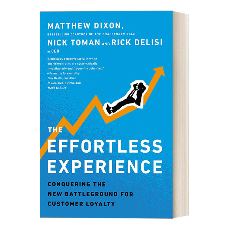 新客户忠诚度提升法 精装 The Effortless Experience 英文原版商业营销管理读物 Matthew Dixon 进口英语书籍